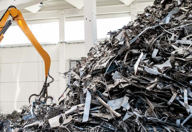 Scrap metal recycling